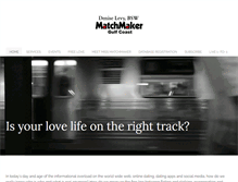 Tablet Screenshot of matchmakergulfcoast.com